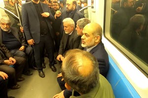 افتتاح فاز اول خط ۲ قطار شهری شیراز